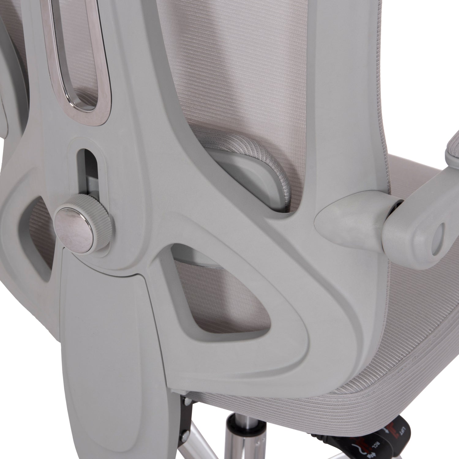 ΚΑΡΕΚΛΑ ΓΡΑΦΕΙΟΥ BARNET HM18258.02 ΓΚΡΙ MESH-ΓΚΡΙ ΣΚΕΛΕΤΟΣ NYLON 61x62x123Υ - Pakobazaar