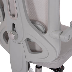 ΚΑΡΕΚΛΑ ΓΡΑΦΕΙΟΥ BARNET HM18258.02 ΓΚΡΙ MESH-ΓΚΡΙ ΣΚΕΛΕΤΟΣ NYLON 61x62x123Υ - Pakobazaar
