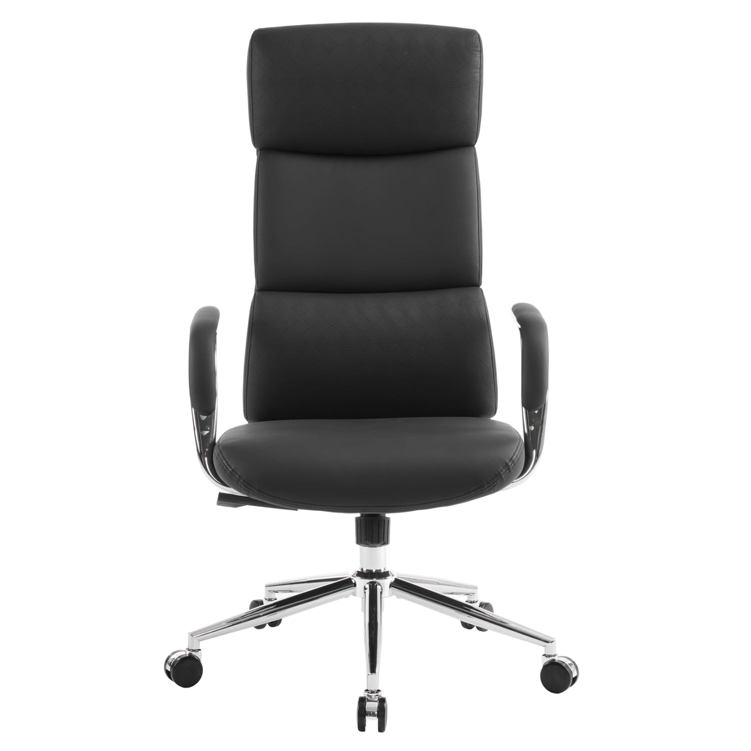 ΚΑΡΕΚΛΑ ΓΡΑΦΕΙΟΥ MEITE HM18353.01 ΜΑΥΡΟ PU ΔΕΡΜΑ--ΒΑΣΗ ΧΡΩΜΙΟΥ 66x71x127Υεκ - Pakobazaar