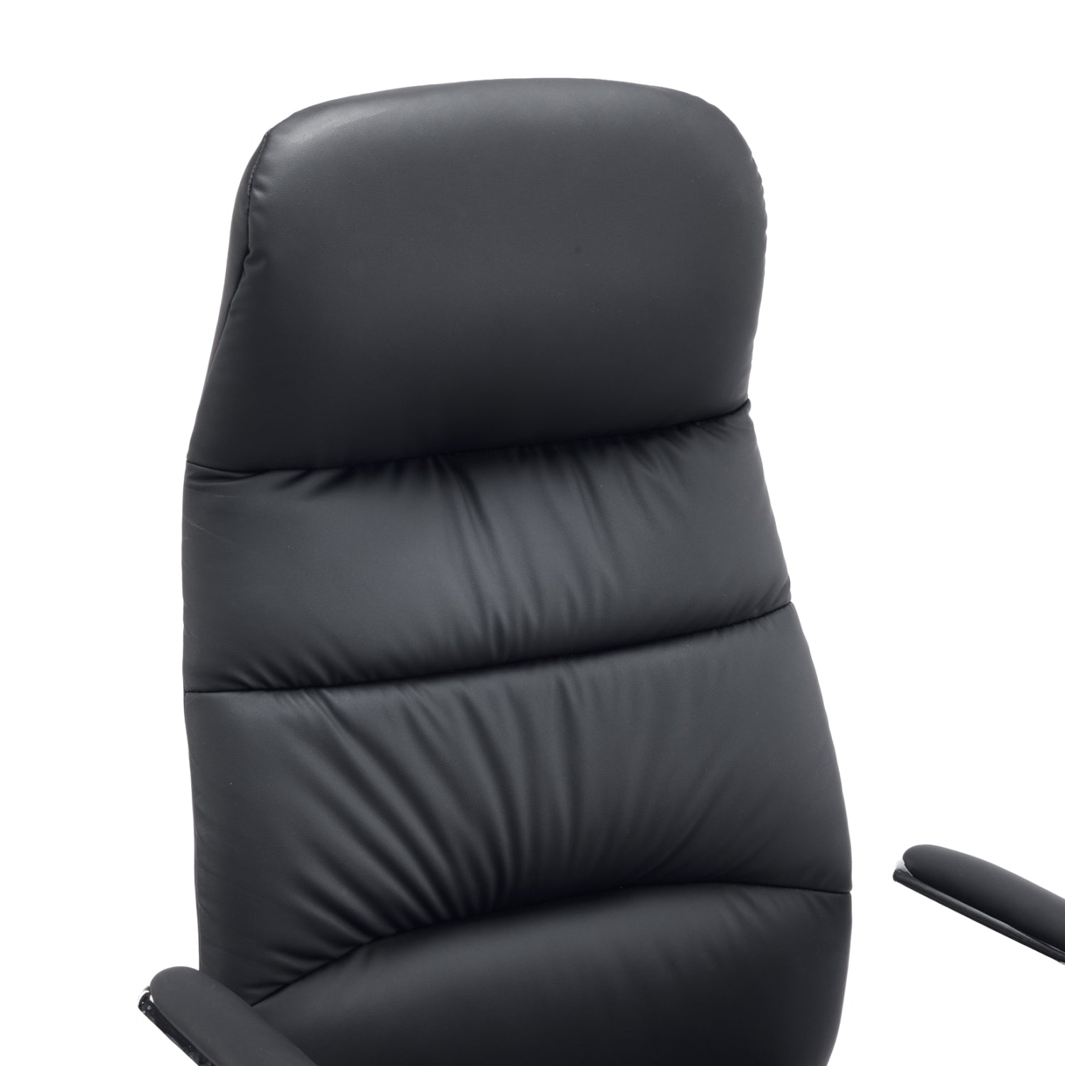 ΚΑΡΕΚΛΑ ΓΡΑΦΕΙΟΥ TEETER HM18355.01 ΜΑΥΡΟ PU ΔΕΡΜΑ--ΒΑΣΗ ΧΡΩΜΙΟΥ 67x66x121Υεκ - Pakobazaar