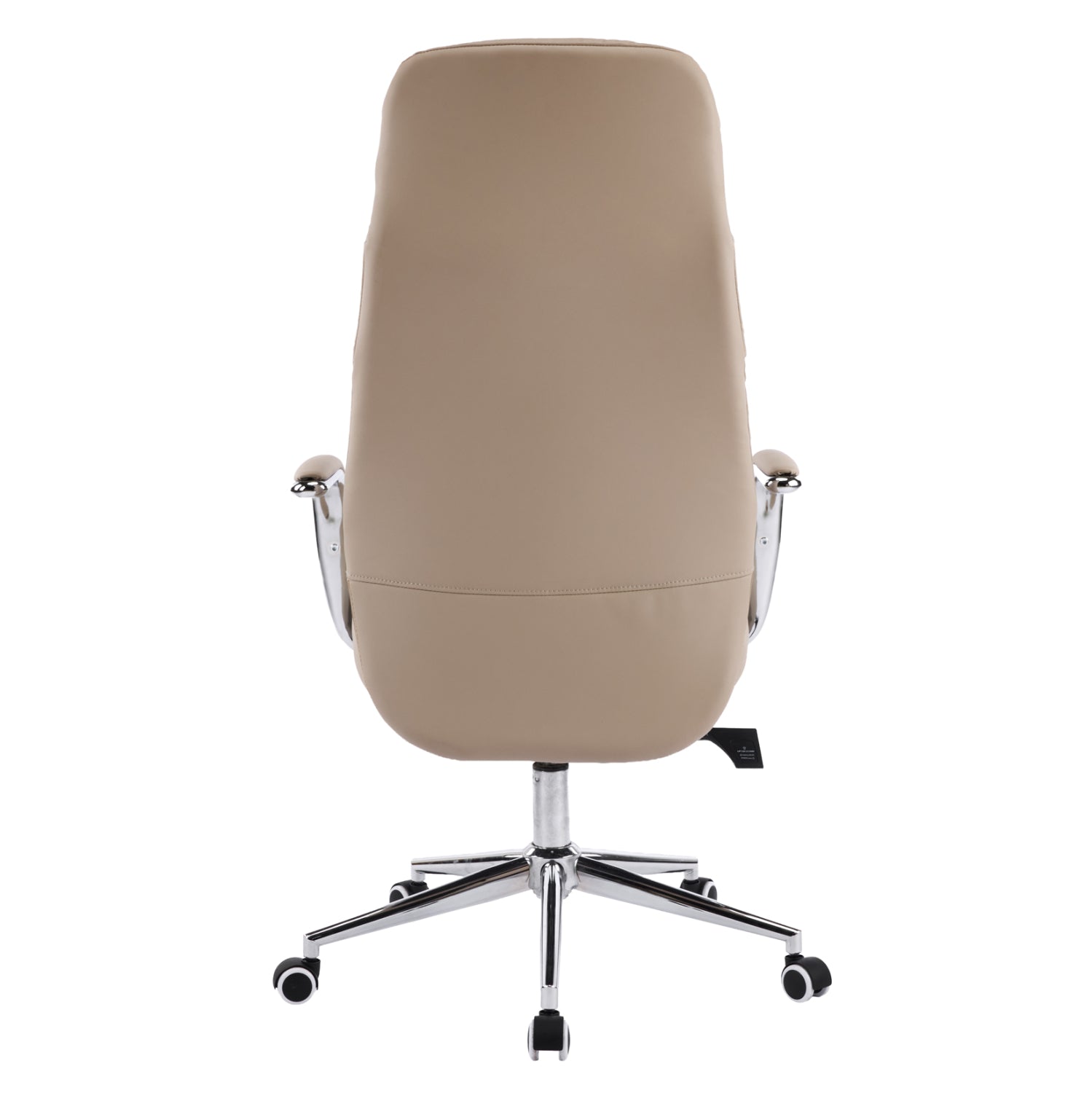 ΚΑΡΕΚΛΑ ΓΡΑΦΕΙΟΥ TEETER HM18355.02 ΜΠΕΖ PU ΔΕΡΜΑ--ΒΑΣΗ ΧΡΩΜΙΟΥ 67x66x121Υεκ - Pakobazaar