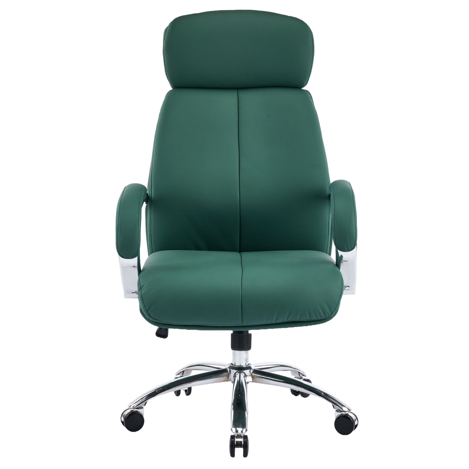 ΚΑΡΕΚΛΑ ΓΡΑΦΕΙΟΥ TOREN HM18357.07 ΠΡΑΣΙΝΟ PU ΔΕΡΜΑ--ΒΑΣΗ ΧΡΩΜΙΟΥ 66x74x128Υεκ - Pakobazaar