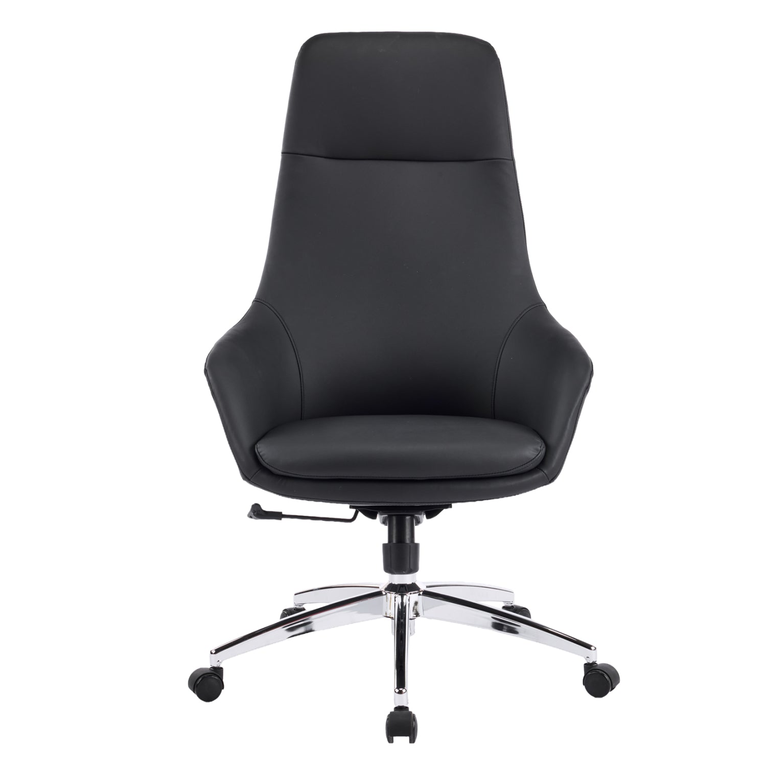 ΚΑΡΕΚΛΑ ΓΡΑΦΕΙΟΥ BEKKER HM18359.01 ΜΑΥΡΟ PU ΔΕΡΜΑ--ΒΑΣΗ ΧΡΩΜΙΟΥ 67x67x126Υεκ - Pakobazaar