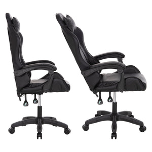 ΚΑΡΕΚΛΑ ΓΡΑΦΕΙΟΥ GAMING MANCER HM1194 ΜΑΥΡΟ PU-ΜΑΥΡΟ ΠΟΛΥΠΡΟΠΥΛΕΝΙΟ 59x69x125Υεκ. - Pakobazaar