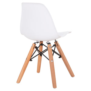 ΚΑΡΕΚΛΑ TWIST KID HM8453.01 ΞΥΛΙΝΑ ΠΟΔΙΑ Κ ΚΑΘΙΣΜΑ PP ΛΕΥΚΟ 31x34x55.5Υεκ - Pakobazaar