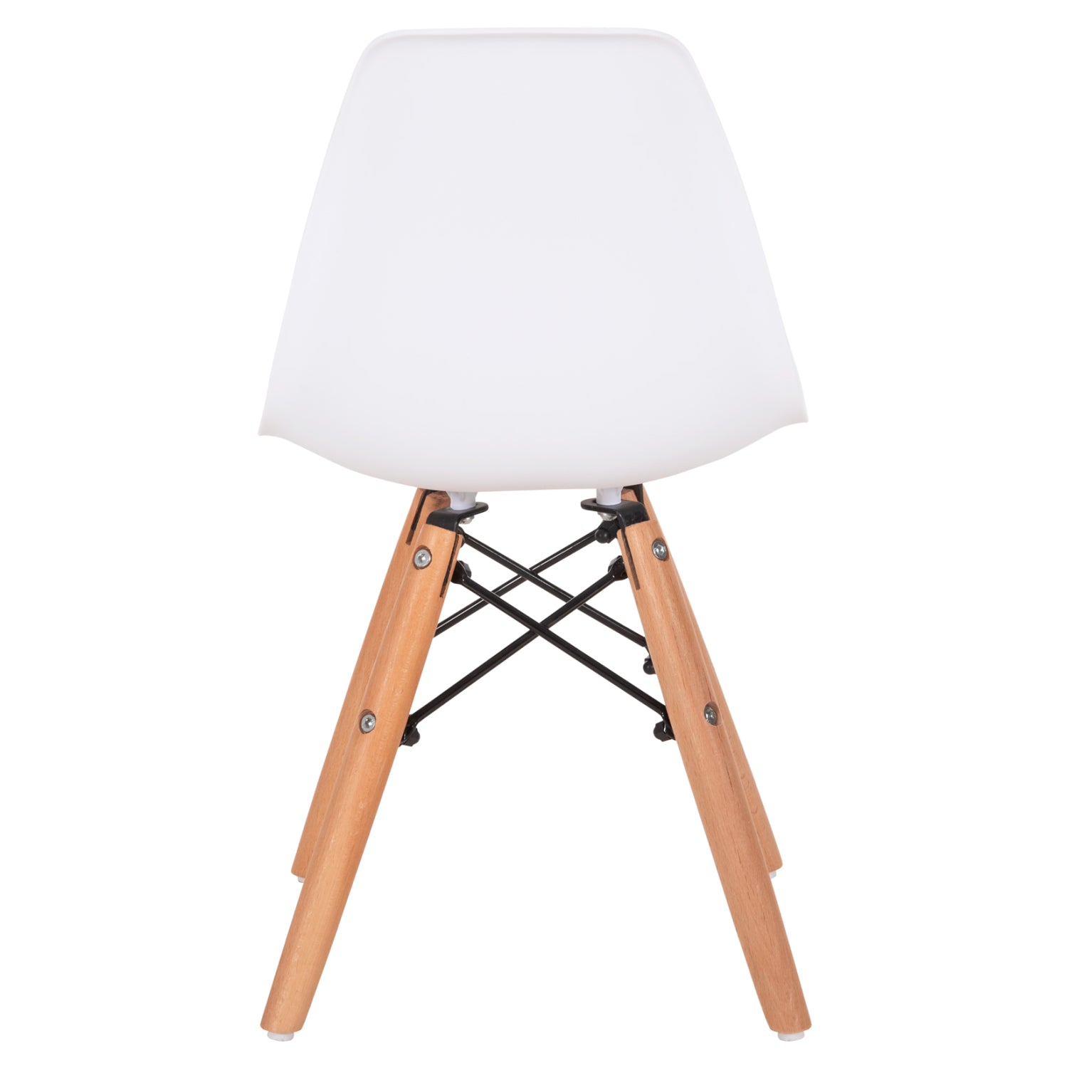 ΚΑΡΕΚΛΑ TWIST KID HM8453.01 ΞΥΛΙΝΑ ΠΟΔΙΑ Κ ΚΑΘΙΣΜΑ PP ΛΕΥΚΟ 31x34x55.5Υεκ - Pakobazaar