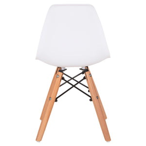 ΚΑΡΕΚΛΑ TWIST KID HM8453.01 ΞΥΛΙΝΑ ΠΟΔΙΑ Κ ΚΑΘΙΣΜΑ PP ΛΕΥΚΟ 31x34x55.5Υεκ - Pakobazaar