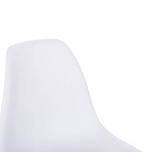 ΚΑΡΕΚΛΑ TWIST KID HM8453.01 ΞΥΛΙΝΑ ΠΟΔΙΑ Κ ΚΑΘΙΣΜΑ PP ΛΕΥΚΟ 31x34x55.5Υεκ - Pakobazaar