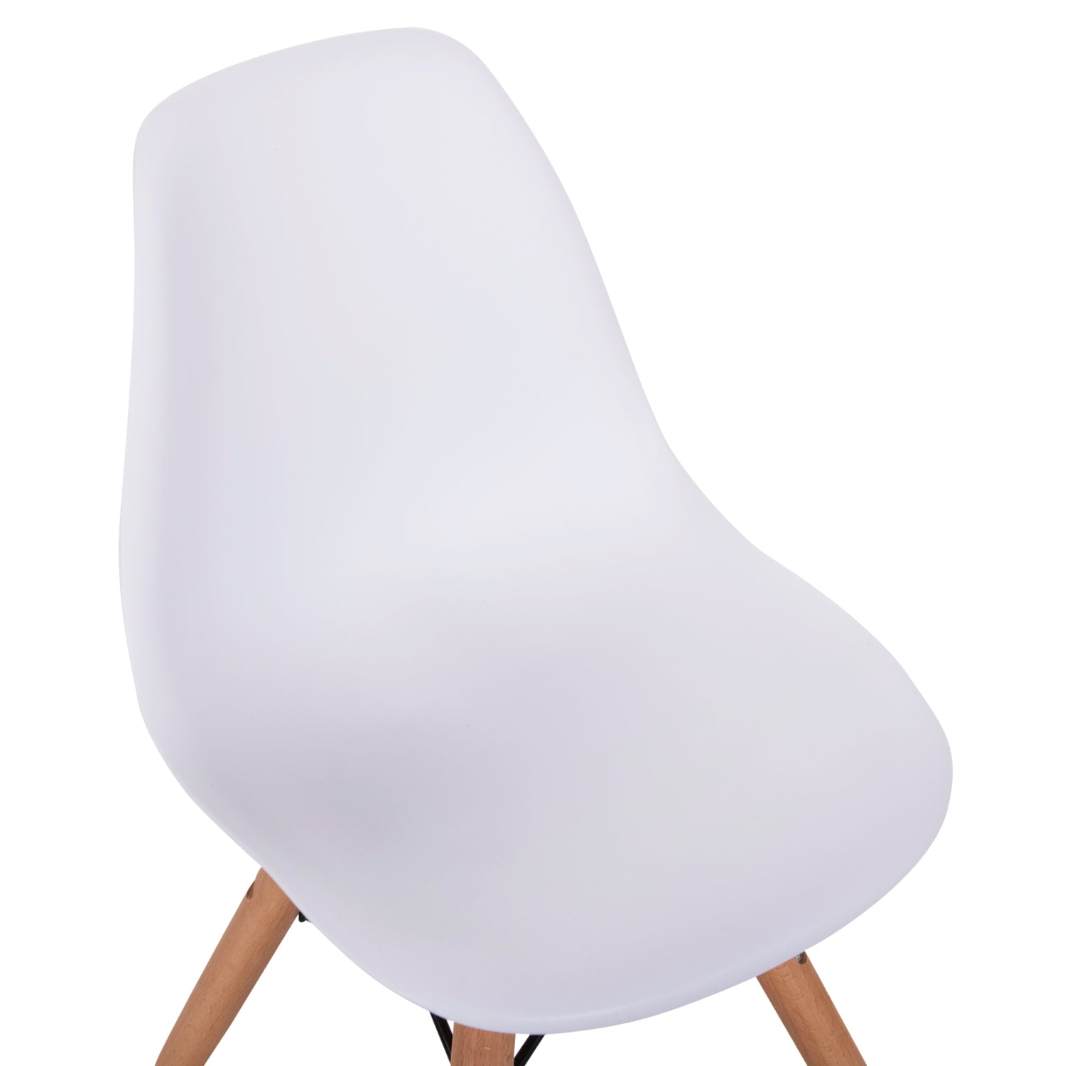 ΚΑΡΕΚΛΑ TWIST KID HM8453.01 ΞΥΛΙΝΑ ΠΟΔΙΑ Κ ΚΑΘΙΣΜΑ PP ΛΕΥΚΟ 31x34x55.5Υεκ - Pakobazaar