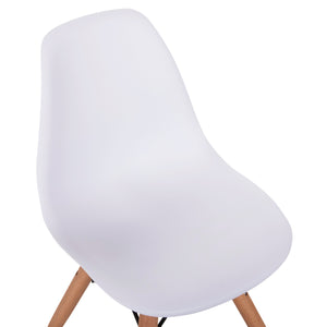 ΚΑΡΕΚΛΑ TWIST KID HM8453.01 ΞΥΛΙΝΑ ΠΟΔΙΑ Κ ΚΑΘΙΣΜΑ PP ΛΕΥΚΟ 31x34x55.5Υεκ - Pakobazaar