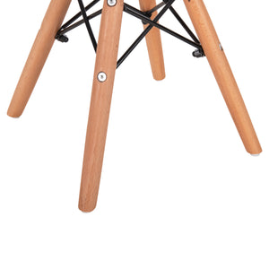 ΚΑΡΕΚΛΑ TWIST KID HM8453.01 ΞΥΛΙΝΑ ΠΟΔΙΑ Κ ΚΑΘΙΣΜΑ PP ΛΕΥΚΟ 31x34x55.5Υεκ - Pakobazaar