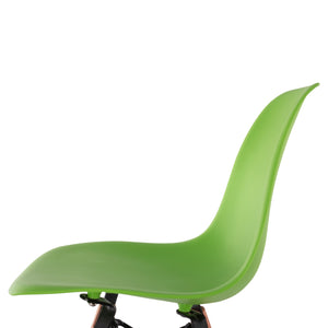 ΚΑΡΕΚΛΑ TWIST KID ΤΜΧ.HM8453.03 ΜΕ ΞΥΛΙΝΑ ΠΟΔΙΑ &ΠΡΑΣΙΝΟ ΚΑΘΙΣΜΑ 30,5Χ33Χ59 ΕΚ - Pakobazaar