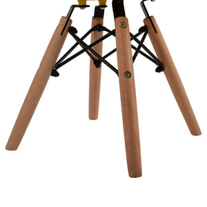 ΚΑΡΕΚΛΑ TWIST KID ΤΜΧ.HM8453.04 ΞΥΛΙΝΑ ΠΟΔΙΑ &ΚΑΘΙΣΜΑ ΚΙΤΡΙΝΟ PP 30,5Χ33Χ59 ΕΚ - Pakobazaar