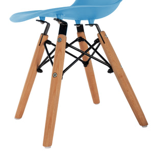 ΚΑΡΕΚΛΑ TWIST KID ΤΜΧ.HM8453.08 ΞΥΛΙΝΑ ΠΟΔΙΑ & ΚΑΘΙΣΜΑ ΜΠΛΕ PP 30,5Χ33Χ59 ΕΚ - Pakobazaar