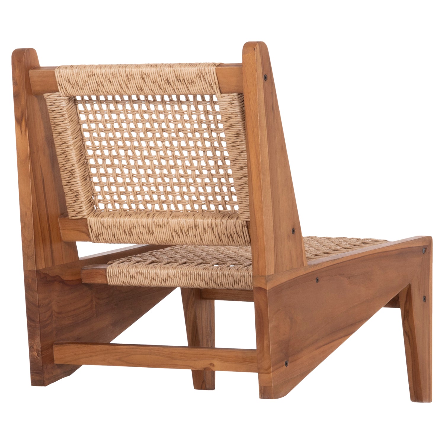 ΚΑΡΕΚΛΑ LOUNGE LUKILLA HM9913 ΞΥΛΟ TEAK ΣΕ ΦΥΣΙΚΟ--ΣΥΝΘ.ΣΧΟΙΝΙ ΜΠΕΖ 55,5x74x65Υεκ. - Pakobazaar
