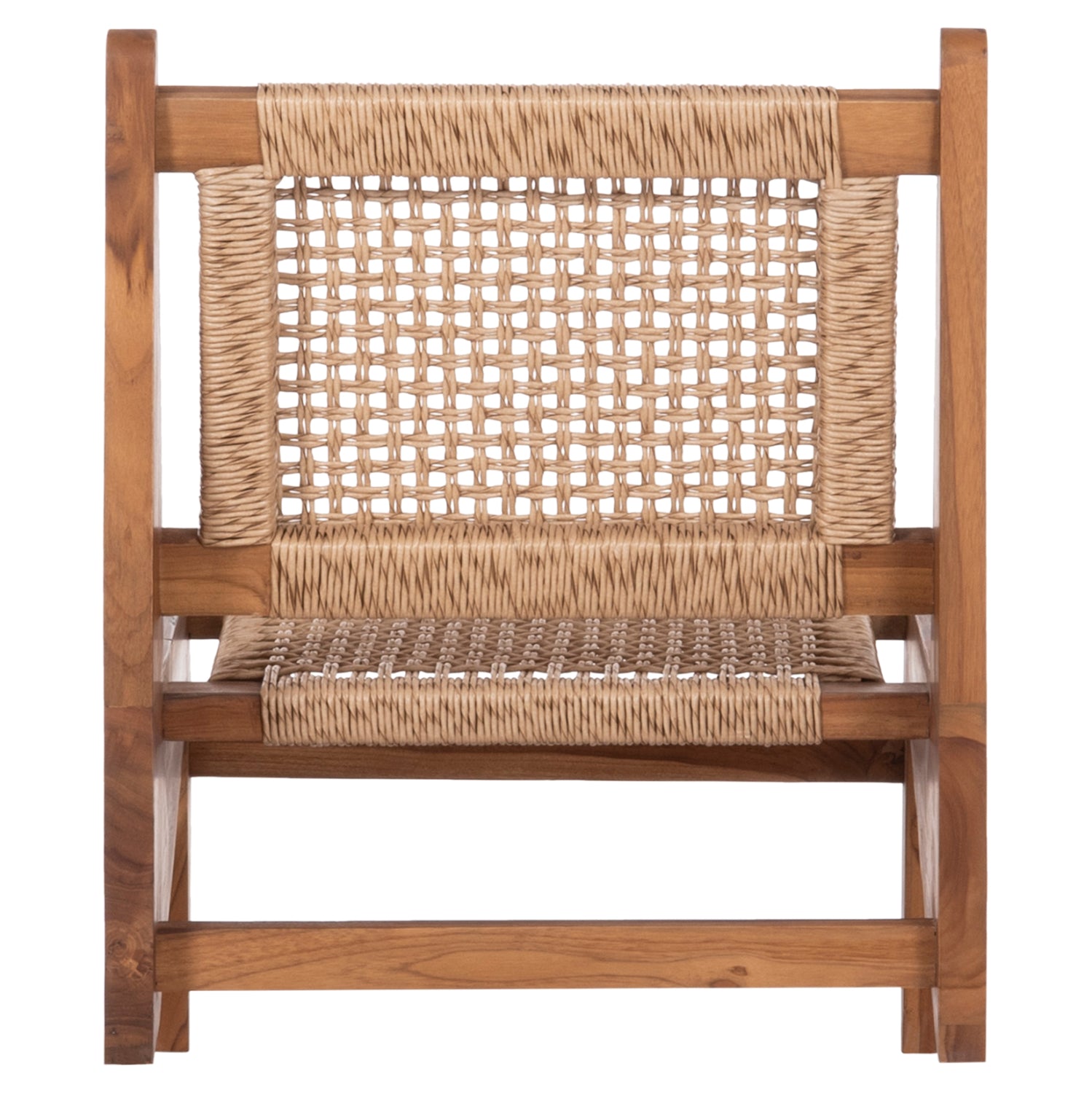 ΚΑΡΕΚΛΑ LOUNGE LUKILLA HM9913 ΞΥΛΟ TEAK ΣΕ ΦΥΣΙΚΟ--ΣΥΝΘ.ΣΧΟΙΝΙ ΜΠΕΖ 55,5x74x65Υεκ. - Pakobazaar