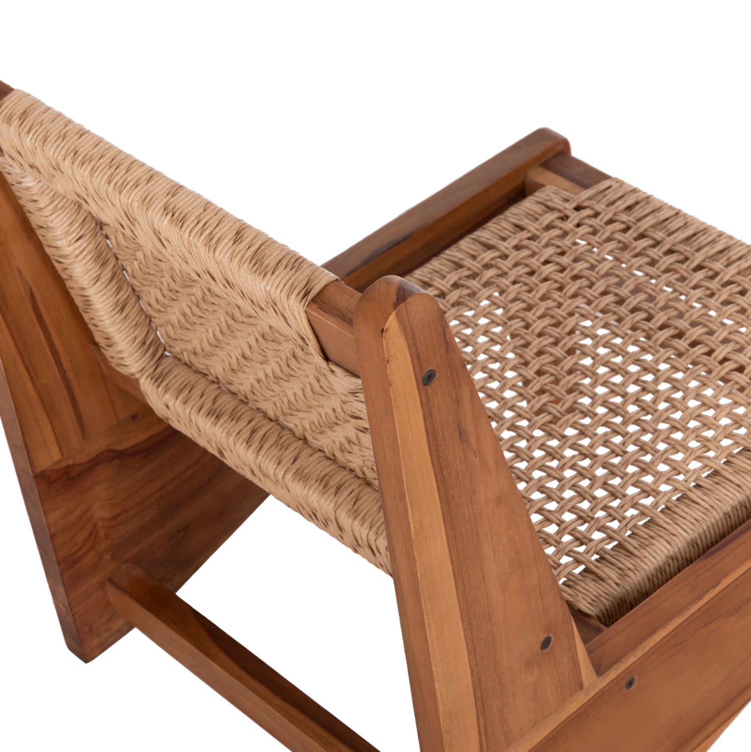 ΚΑΡΕΚΛΑ LOUNGE LUKILLA HM9913 ΞΥΛΟ TEAK ΣΕ ΦΥΣΙΚΟ--ΣΥΝΘ.ΣΧΟΙΝΙ ΜΠΕΖ 55,5x74x65Υεκ. - Pakobazaar
