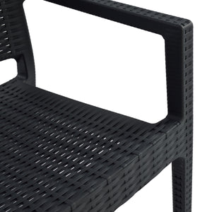ΠΟΛΥΘΡΟΝΑ ΠΟΛΥΠΡΟΠΥΛΕΝΙΟΥ ΒΑΡΕΩΣ ΤΥΠΟΥ KAGANU DARK GREY HM5134.01 57x55,5x89 εκ. - Pakobazaar
