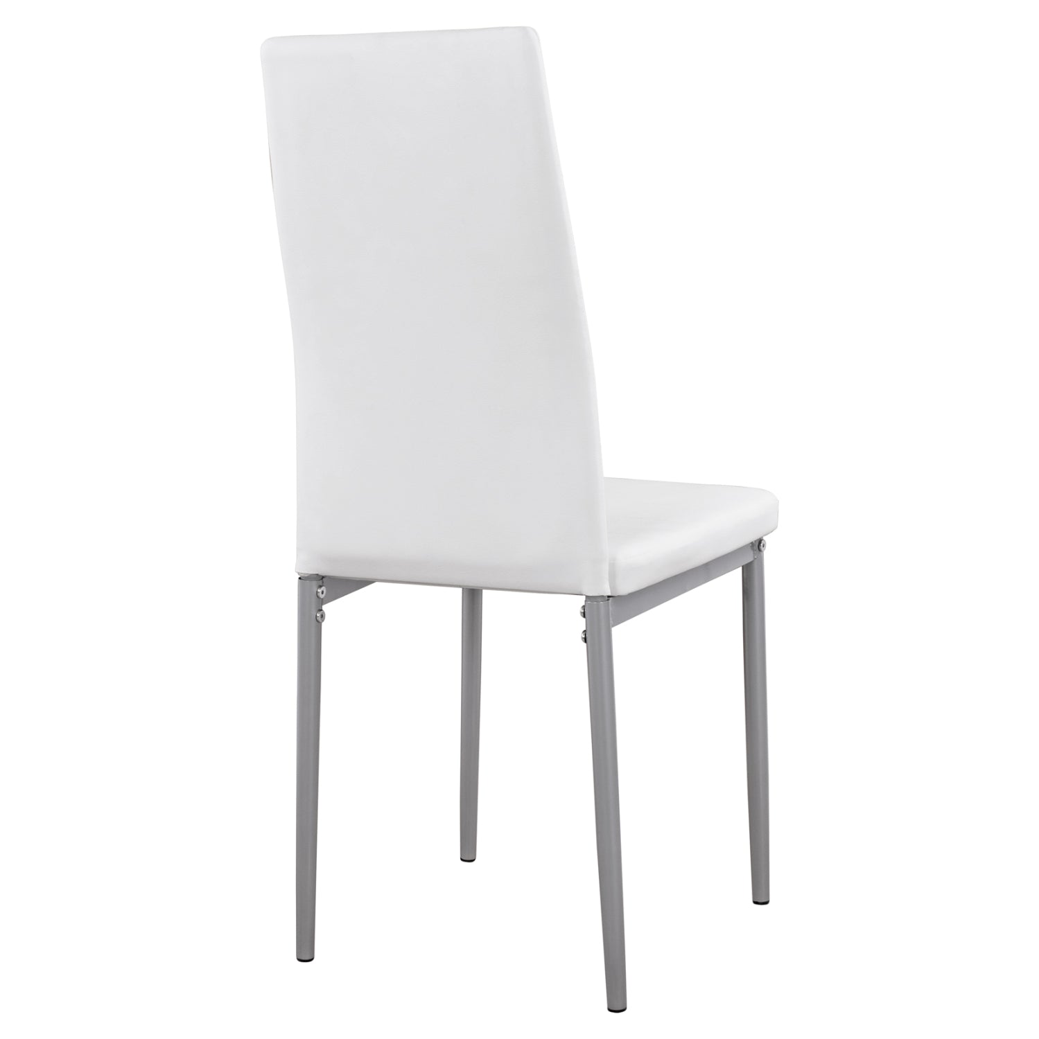 ΚΑΡΕΚΛΑ ΜΕΤΑΛΛΙΚΗ LADY HM0037.11 ΛΕΥΚΟ PU ΜΕΤΑΛΛΙΚΟ ΣΚΕΛΕΤΟ K/D 40x48x95Y εκ. - Pakobazaar