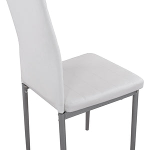 ΚΑΡΕΚΛΑ ΜΕΤΑΛΛΙΚΗ LADY HM0037.11 ΛΕΥΚΟ PU ΜΕΤΑΛΛΙΚΟ ΣΚΕΛΕΤΟ K/D 40x48x95Y εκ. - Pakobazaar