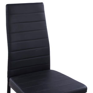 ΚΑΡΕΚΛΑ ΜΕΤΑΛΛΙΚΗ LADY HM0037.12 ΜΑΥΡΟ PU ΜΕΤΑΛΛΙΚΟ ΣΚΕΛΕΤΟ K/D 40x48x95 εκ. - Pakobazaar