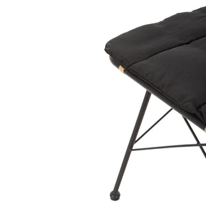 ΚΑΡΕΚΛΑ ΜΕΤΑΛΛΙΚΗ ALLEGRA HM5691.11 WICKER ΜΠΕΖ-ΜΑΥΡΟ 51x54x84Υεκ. - Pakobazaar