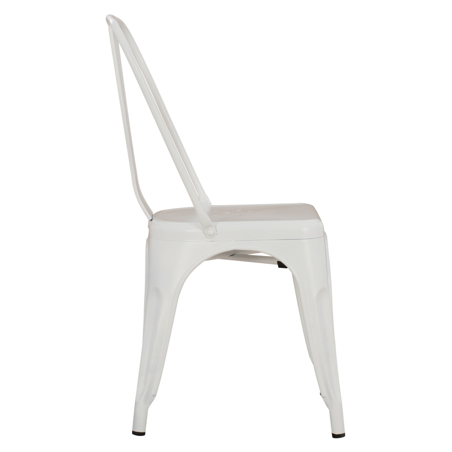 ΚΑΡΕΚΛΑ ΜΕΤΑΛΛΙΚΗ MELITA-PRO HM8641.41 ΛΕΥΚΟ ΜΑΤ 44x47x84.5Υεκ. - Pakobazaar