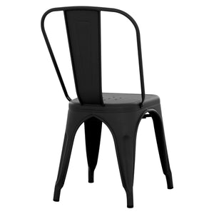 ΚΑΡΕΚΛΑ ΜΕΤΑΛΛΙΚΗ MELITA-PRO HM8641.42 ΜΑΥΡΟ ΜΑΤ 44x47x84.5Υεκ. - Pakobazaar