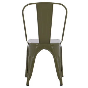 ΚΑΡΕΚΛΑ ΜΕΤΑΛΛΙΚΗ MELITA-PRO HM8641.43 ΣΕ DARK OLIVE GREEN 44x47x84.5Υεκ. - Pakobazaar