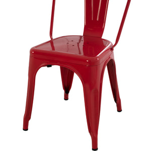 ΚΑΡΕΚΛΑ ΜΕΤΑΛΛΙΚΗ MELITA-PRO HM8641.44 ΚΟΚΚΙΝΗ 44x47x84.5Υεκ. - Pakobazaar