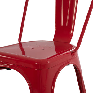 ΚΑΡΕΚΛΑ ΜΕΤΑΛΛΙΚΗ MELITA-PRO HM8641.44 ΚΟΚΚΙΝΗ 44x47x84.5Υεκ. - Pakobazaar