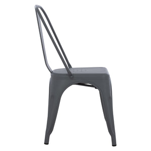 ΚΑΡΕΚΛΑ ΜΕΤΑΛΛΙΚΗ MELITA-PRO HM8641.50 ΓΚΡΙ 44x47x84.5Υεκ. - Pakobazaar