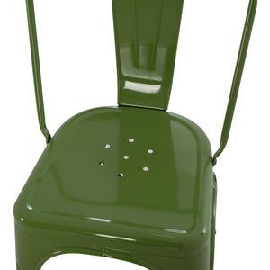 ΚΑΡΕΚΛΑ ΜΕΤΑΛΛΙΚΗ MELITA-PRO HM8641.53 LIGHT OLIVE GREEN 44x47x84.5Υεκ. - Pakobazaar