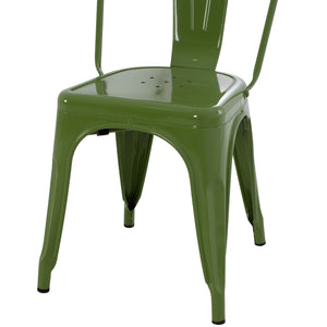 ΚΑΡΕΚΛΑ ΜΕΤΑΛΛΙΚΗ MELITA-PRO HM8641.53 LIGHT OLIVE GREEN 44x47x84.5Υεκ. - Pakobazaar