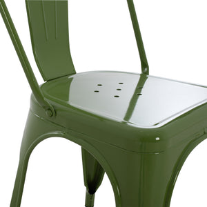 ΚΑΡΕΚΛΑ ΜΕΤΑΛΛΙΚΗ MELITA-PRO HM8641.53 LIGHT OLIVE GREEN 44x47x84.5Υεκ. - Pakobazaar