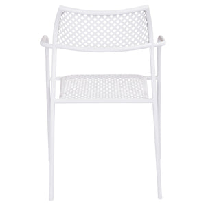 ΚΑΡΕΚΛΑ ΜΕΤΑΛΛΙΚΗ ΛΕΥΚΗ THETIS HM5173.12 55x57x79 cm - Pakobazaar