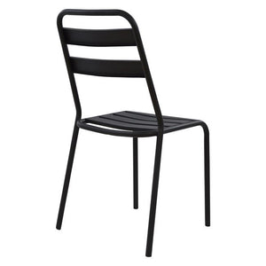 ΚΑΡΕΚΛΑ ΜΕΤΑΛΛΙΚΗ ΜΑΥΡΗ JASON HM5177.01 43x50x86cm - Pakobazaar