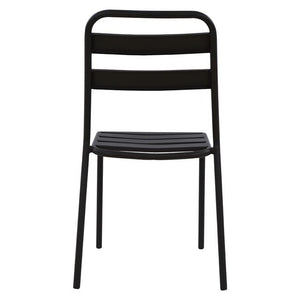 ΚΑΡΕΚΛΑ ΜΕΤΑΛΛΙΚΗ ΜΑΥΡΗ JASON HM5177.01 43x50x86cm - Pakobazaar
