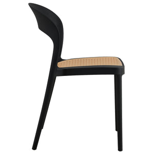 ΚΑΡΕΚΛΑ ΠΟΛΥΠΡΟΠΥΛΕΝΙΟΥ ΜΑΥΡΗ-ΜΠΕΖ CLEO HM5936.02 41x53x81Υ εκ. - Pakobazaar