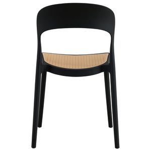 ΚΑΡΕΚΛΑ ΠΟΛΥΠΡΟΠΥΛΕΝΙΟΥ ΜΑΥΡΗ-ΜΠΕΖ CLEO HM5936.02 41x53x81Υ εκ. - Pakobazaar