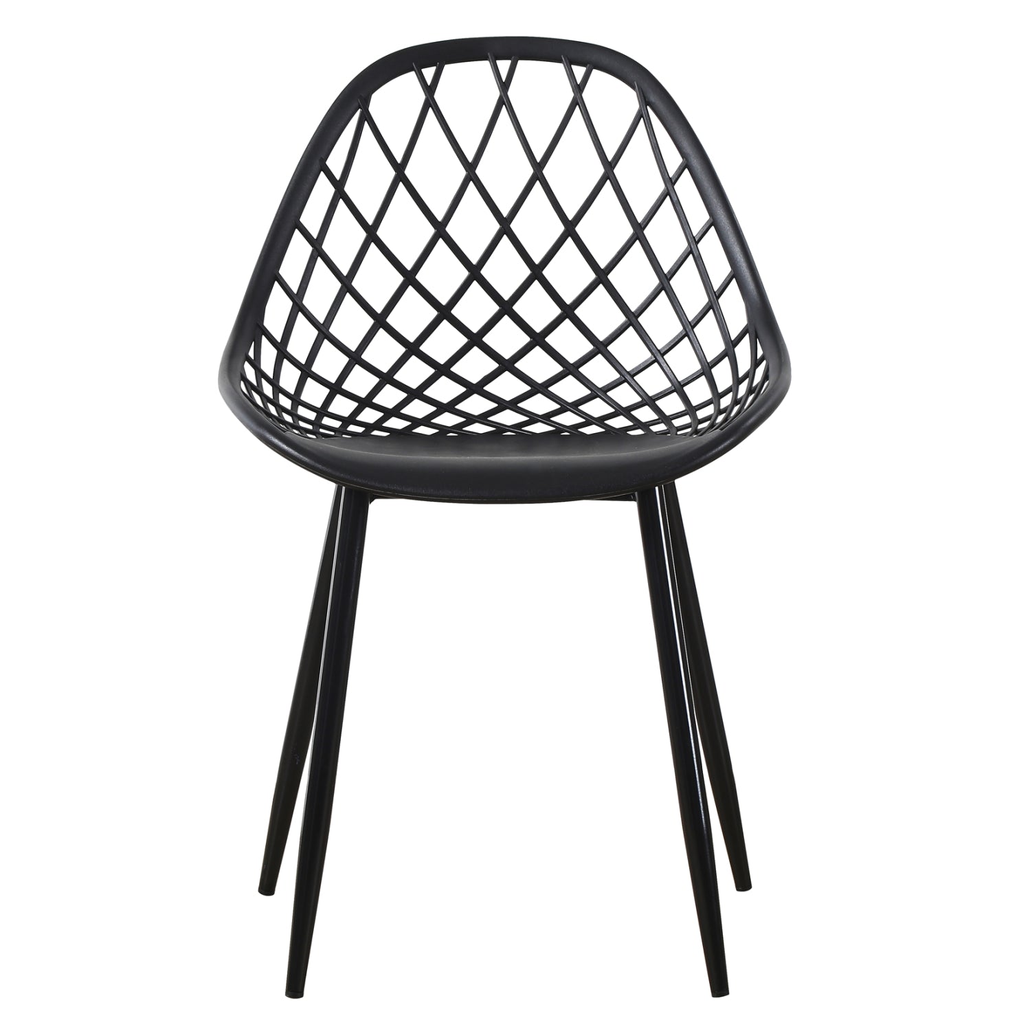 ΚΑΡΕΚΛΑ ΠΟΛΥΠΡΟΠΥΛΕΝΙΟΥ LIO ΜΕ ΜΕΤΑΛΛΙΚΑ ΠΟΔΙΑ ΜΑΥΡΗ HM9524.02 52x53x82Υ εκ. - Pakobazaar