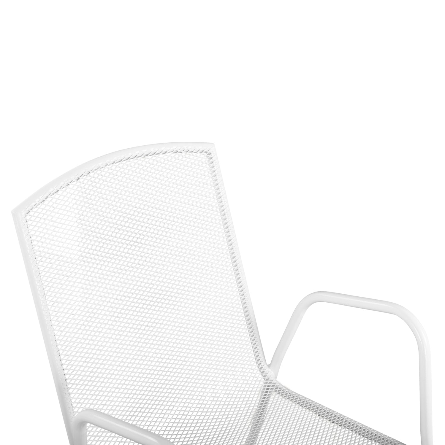 ΚΑΡΕΚΛΑ ΠΟΛΥΘΡΟΝΑ ΜΕΤΑΛΛΙΚΗ ΛΕΥΚΗ ELIJAH HM5005.02 54x62x89Υ ΕΚ. - Pakobazaar