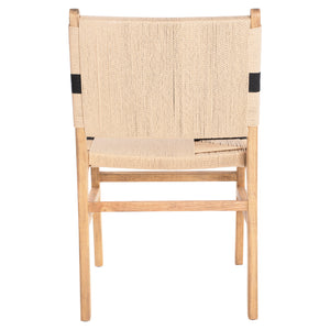 ΚΑΡΕΚΛΑ RUBBERWOOD ΚΑΙ ΣΧΟΙΝΙ ΣΕ ΦΥΣΙΚΟ RUSTIC 50x60x88Yεκ.HM9323.01 - Pakobazaar