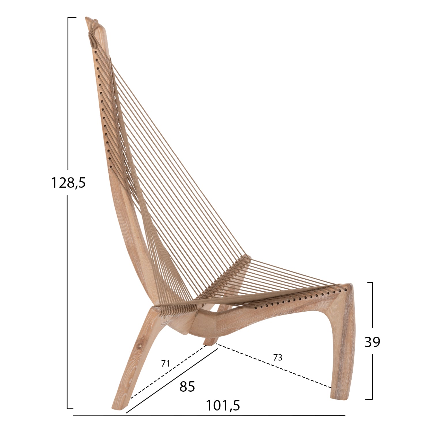 ΚΑΡΕΚΛΑ ΣΑΛΟΝΙΟΥ HARP HM9861 ΞΥΛΟ ΦΡΑΞΙΝΟΣ-ΣΥΝΘ. ΣΧΟΙΝΙ-ΦΥΣΙΚΟ 85x101,5x128,5Yεκ. - Pakobazaar