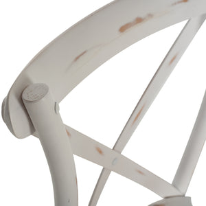 ΚΑΡΕΚΛΑ OWEN ΣΤΟΙΒΑΖΟΜΕΝΗ ΞΥΛΙΝΗ ΑΠΟ ΟΞΙΑ WHITE WASH ΧΡΩΜΑ ΜΕ ΧΙΑΣΤΙ ΠΛΑΤΗ HM8575.04 45x55,5x90 cm - Pakobazaar