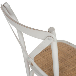 ΚΑΡΕΚΛΑ OWEN ΣΤΟΙΒΑΖΟΜΕΝΗ ΞΥΛΙΝΗ ΑΠΟ ΟΞΙΑ WHITE WASH ΧΡΩΜΑ ΜΕ ΧΙΑΣΤΙ ΠΛΑΤΗ HM8575.04 45x55,5x90 cm - Pakobazaar