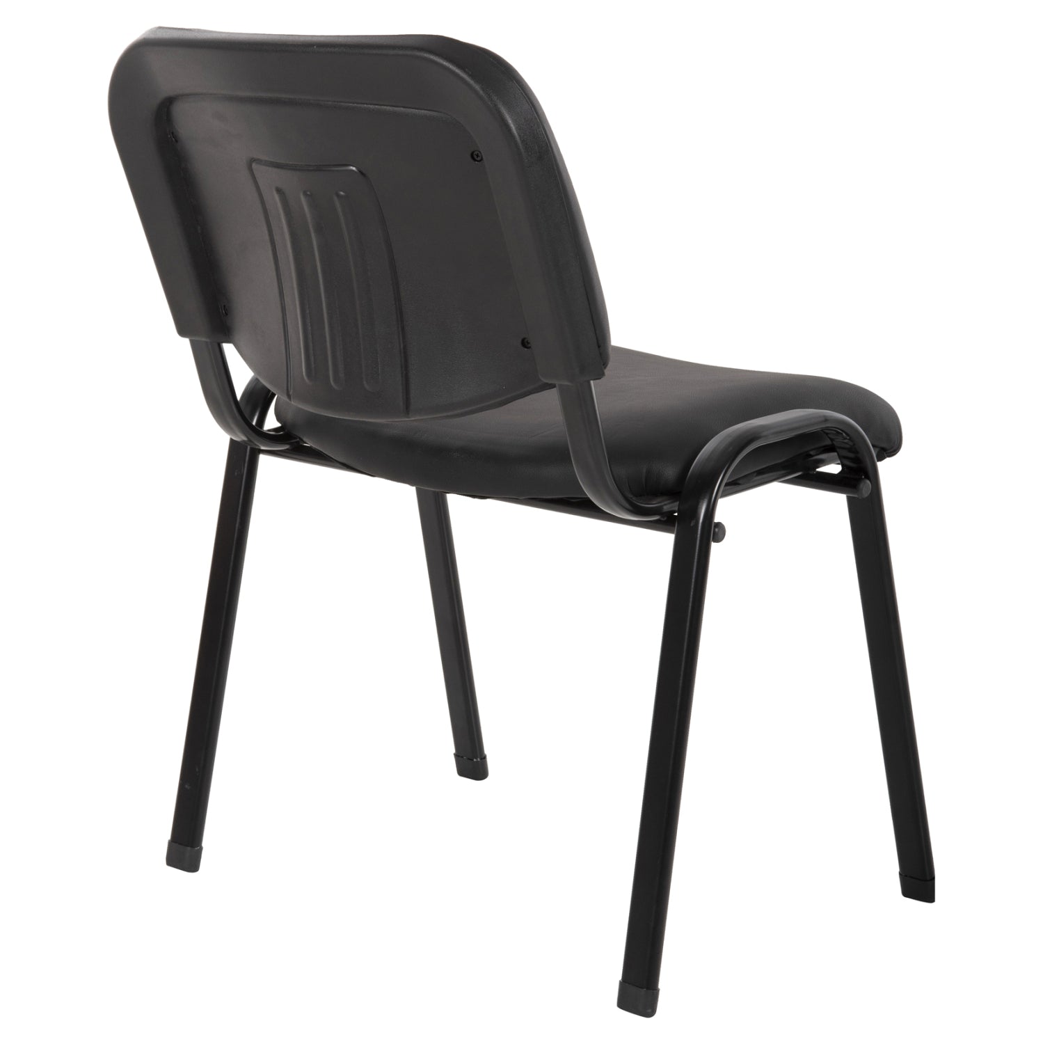ΚΑΡΕΚΛΑ JANISHA HM1010.01 ΜΕ ΔΕΡΜΑΤΙΝΗ PU ΜΑΥΡΟ 53,5x59x77 εκ. - Pakobazaar