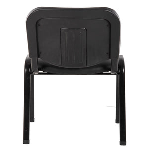 ΚΑΡΕΚΛΑ JANISHA HM1010.01 ΜΕ ΔΕΡΜΑΤΙΝΗ PU ΜΑΥΡΟ 53,5x59x77 εκ. - Pakobazaar
