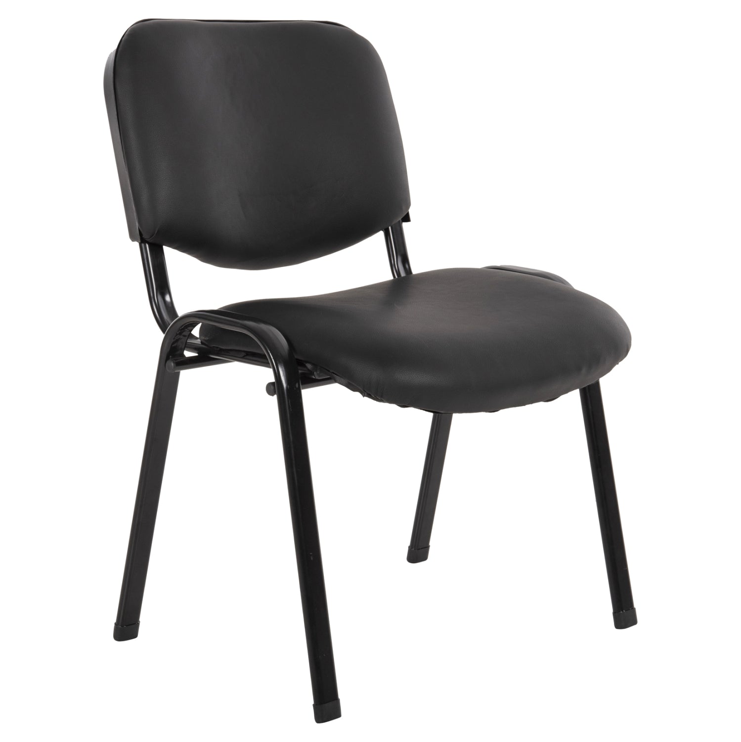 ΚΑΡΕΚΛΑ JANISHA HM1010.01 ΜΕ ΔΕΡΜΑΤΙΝΗ PU ΜΑΥΡΟ 53,5x59x77 εκ. - Pakobazaar