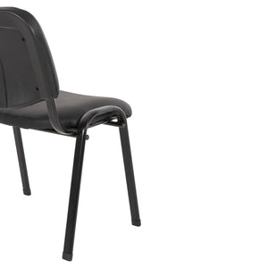 ΚΑΡΕΚΛΑ JANISHA HM1010.01 ΜΕ ΔΕΡΜΑΤΙΝΗ PU ΜΑΥΡΟ 53,5x59x77 εκ. - Pakobazaar